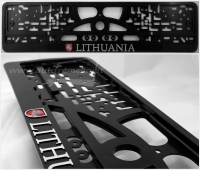 50211 License plate frame R-3 &ldquo;Lithuania&rdquo;