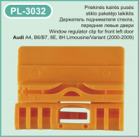 PL-3032 Kairės pusės stiklo pakėlėjo laikiklis