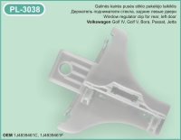 PL-3038 Kairės pusės stiklo pakėlėjo laikiklis