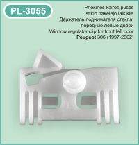 PL-3055 Kairės pusės stiklo pakėlėjo laikiklis
