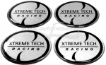 Iškilūs (polimeriniai) lipdukai lengvojo lydinio ratlankių dangteliams &quot;Xtreme tech racing&quot;