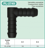 PL-2749 Plastic pipe connector